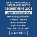 Hindustan Petroleum Corporation Limited Recruitment 2025, Latest Notification out, Essential Qualification, Syllabus, Pattern, Important Dates, Application fee and many more–click here