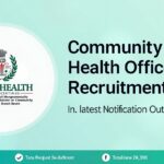 Community Health Officer Recruitment 2025, latest Notification out, Essential Qualification, Syllabus, Pattern, Important Dates, Application fee and many more–click here,