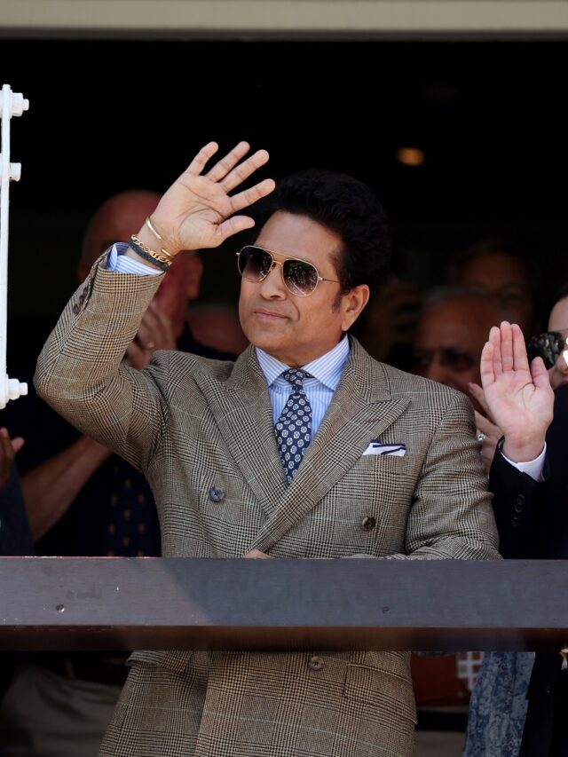 Top 5 pic of Sachin Tendulkar at Lord’s Test 2025